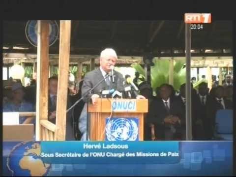 Cérémonie d'hommage aux Casques bleus nigériens: le Président Ouattara au siège de l'Onuci