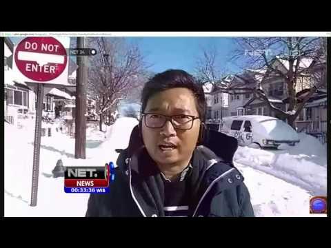 Google Hangout Badai Salju Amerika - NET24