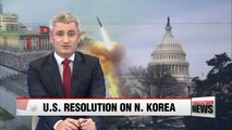 U.S. introduces resolution condemning N. Korean ICBM development