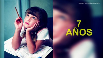 Fotografías de los cambios de la actriz de la clásica novela 'Luz Clarita'