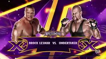 WWE 2K RIVALRIES - WWE WRESTLEMANIA XXX - Undertaker vs. Brock Lesnar