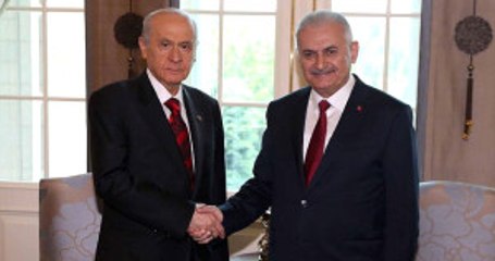 Başbakan Yıldırım ve Devlet Bahçeli Arasında Sürpriz Zirve