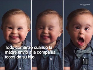 Exclusión a un bebé de síndrome de Down en una agencia de modelaje