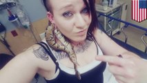 Seekor ular terjebak di lubang telinga wanita - Tomonews