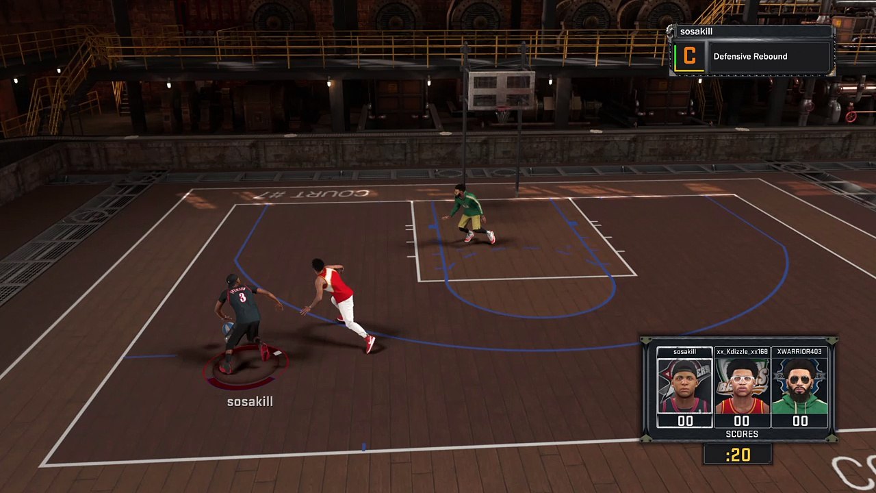 NBA 2K17 Taking ankles