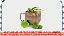 Moscow Mule Copper Cups Set of 2 with Nickel Lining by Buxxu  Premium Quality 100 Solid 9392b197