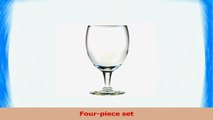 Susquehanna Glass WaterIce Tea Footed Glasses Set of 4 16 ounces 39c06db8