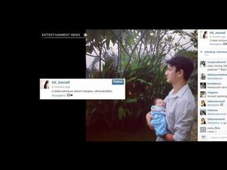 Kebersamaan Titi Kamal dan anaknya