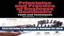 [Read Book] Principles and Practice of Business Continuity: Tools and Techniques Mobi