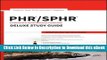 EPUB Download PHR / SPHR Professional in Human Resources Certification Deluxe Study Guide Online PDF