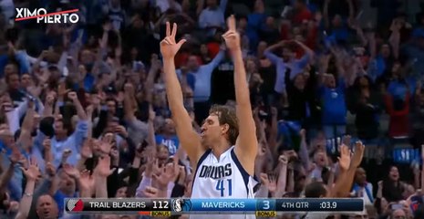 Dirk Nowitzki a cru donner la victoire aux Mavericks