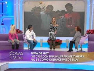 Me case con una mujer mayor y ahora no sé cómo deshacerme de ella