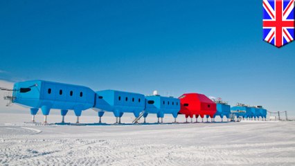 UK’s Halley Research Station skis 14 miles inland in Antarctica for safety