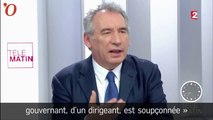 Présidentielle : Bayrou charge Fillon et pousse un cri d'alarme