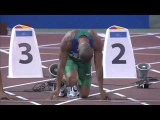 Men's 100m T13 | heat 2 |  2015 IPC Athletics World Championships Doha