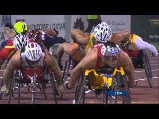 Men's 1,500m T54 | heat 2 |  2015 IPC Athletics World Championships Doha
