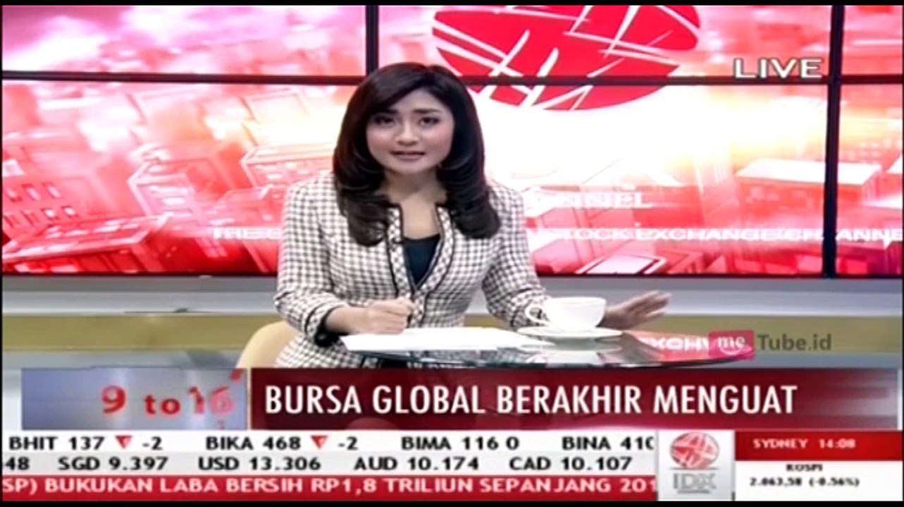 Bursa Global Berakhir Menguat