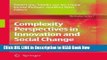 [Popular Books] Complexity Perspectives in Innovation and Social Change (Methodos Series) Book