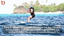 Kitesurf, soleil... Barack Obama prend du bon temps en vacances