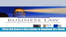 [Read Book] Anderson s Business Law and the Legal Environment, Comprehensive Volume Kindle