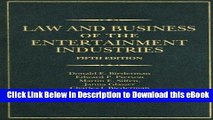 [Read Book] Law and Business of the Entertainment Industries, 5th Edition (Law   Business of the