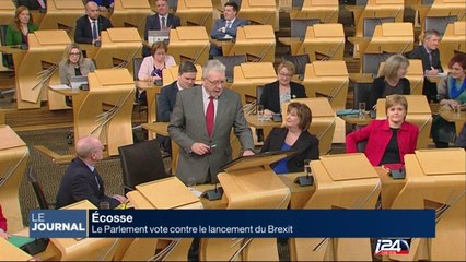 Ecosse : le Parlement vote contre le lancement du Brexit