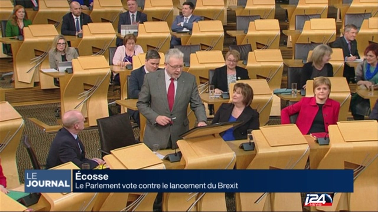 Ecosse : le Parlement vote contre le lancement du Brexit