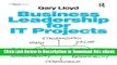 DOWNLOAD Business Leadership for IT Projects Kindle