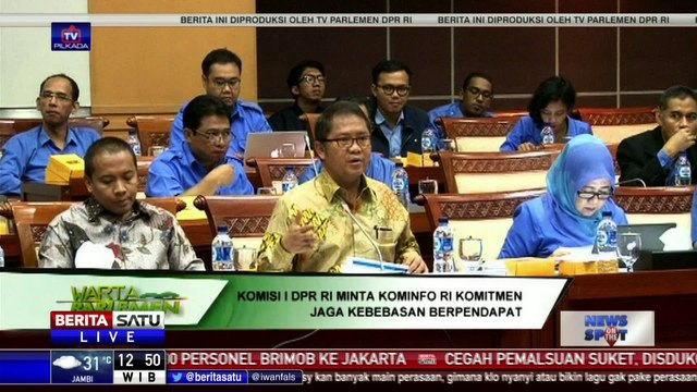 DPR Minta Kemenkominfo Jaga Kebebasan Berpendapat