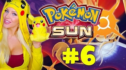 TARA BABCOCK-I FOUND A BIG MUSHROOM! - Let's Play Pokemon Sun #6
