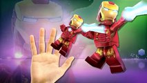 Ironman Captain America Cartoons Finger Family Children Nursery Rhymes | Spiderman Hulk Cartoons