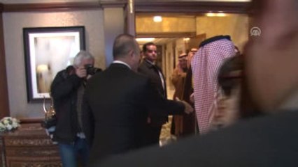 Mevlüt Çavuşoğlu - Adil El-Cubeyr Görüşmesi