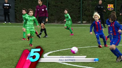 FCB Masia-Academy: Top goals 4-5 February