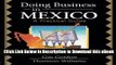 [Read Book] Doing Business in Mexico: A Practical Guide Mobi