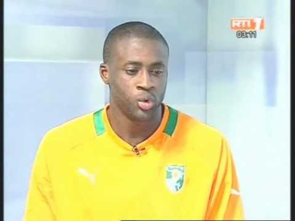 Éliminatoires CAN 2013: Yaya Touré, invité du Journal Télévisé de 20H