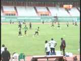 Dernière séance d'entrainement des Éléphants de Côte d'Ivoire au Stade FHB