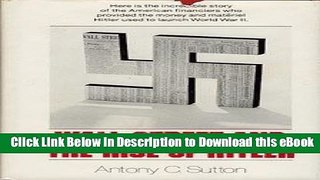 DOWNLOAD Wall Street and the Rise of Hitler Online PDF