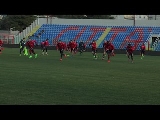 Meno una a #CrotoneJuventus, la rifinitura degli squali