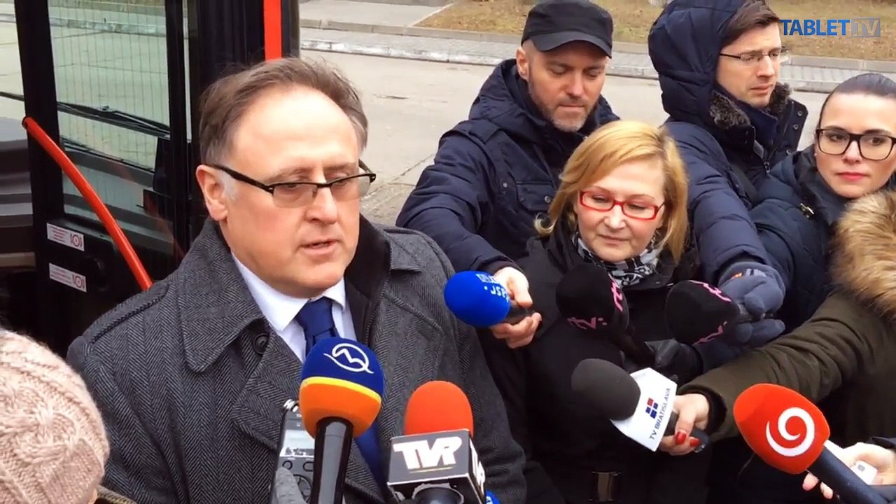 ZÁZNAM: Brífing Dopravného podniku Bratislava