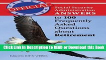 PDF [FREE] DOWNLOAD Official Social Security Administration Answers to 100 Frequently Asked