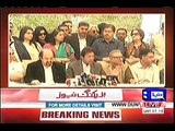 Qatri Govt Knows very well that Qatri Letter is fraud -  Imran khan in Karachi