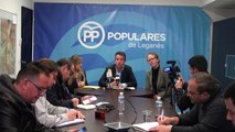 Rueda de prensa del Partido Popular de Leganés del 8 de febrero de 2017