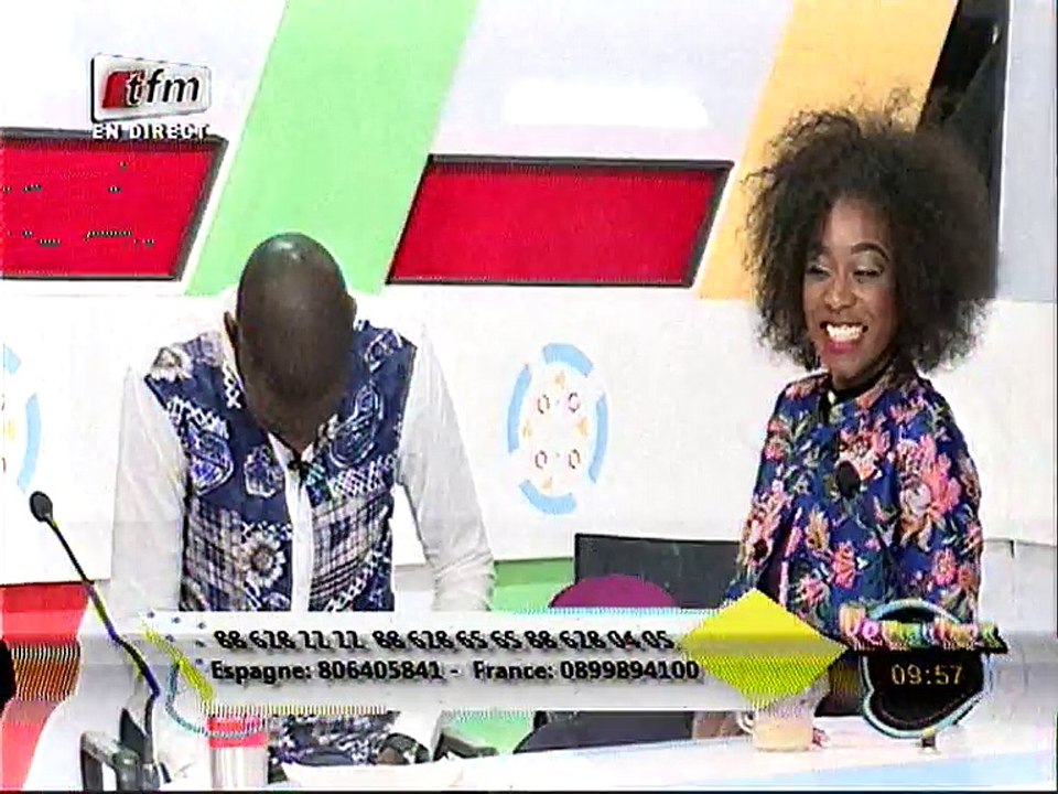 les questions dérangeantes de Pape cheikh à une téléspectatrice