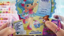 Shopkins Shoppies Dolls Jessicake Toy Unboxing   Exclusives Video with Shoppies Collection