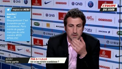 Foot - EDS : PSG-Lille, Est-ce une victoire scandaleuse ?