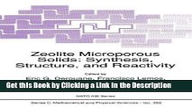 Download Book [PDF] Zeolite Microporous Solids: Synthesis, Structure, and Reactivity (Nato Science