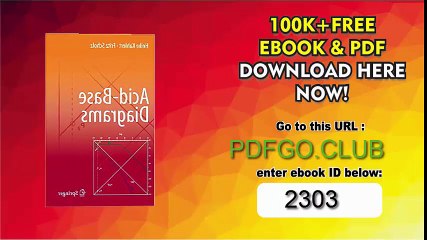 Acid-Base Diagrams 2013th Edition