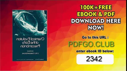 Chemical Evolution of the Early Precambrian