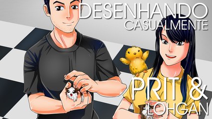 Desenhando Prit e Lohgan Japão Nosso de Cada Dia JNDCD