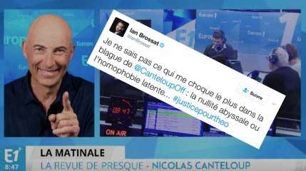 L'équipe de Nicolas Canteloup sur Europe 1 s'excuse après une blague "complètement ratée" sur l'affaire Théo